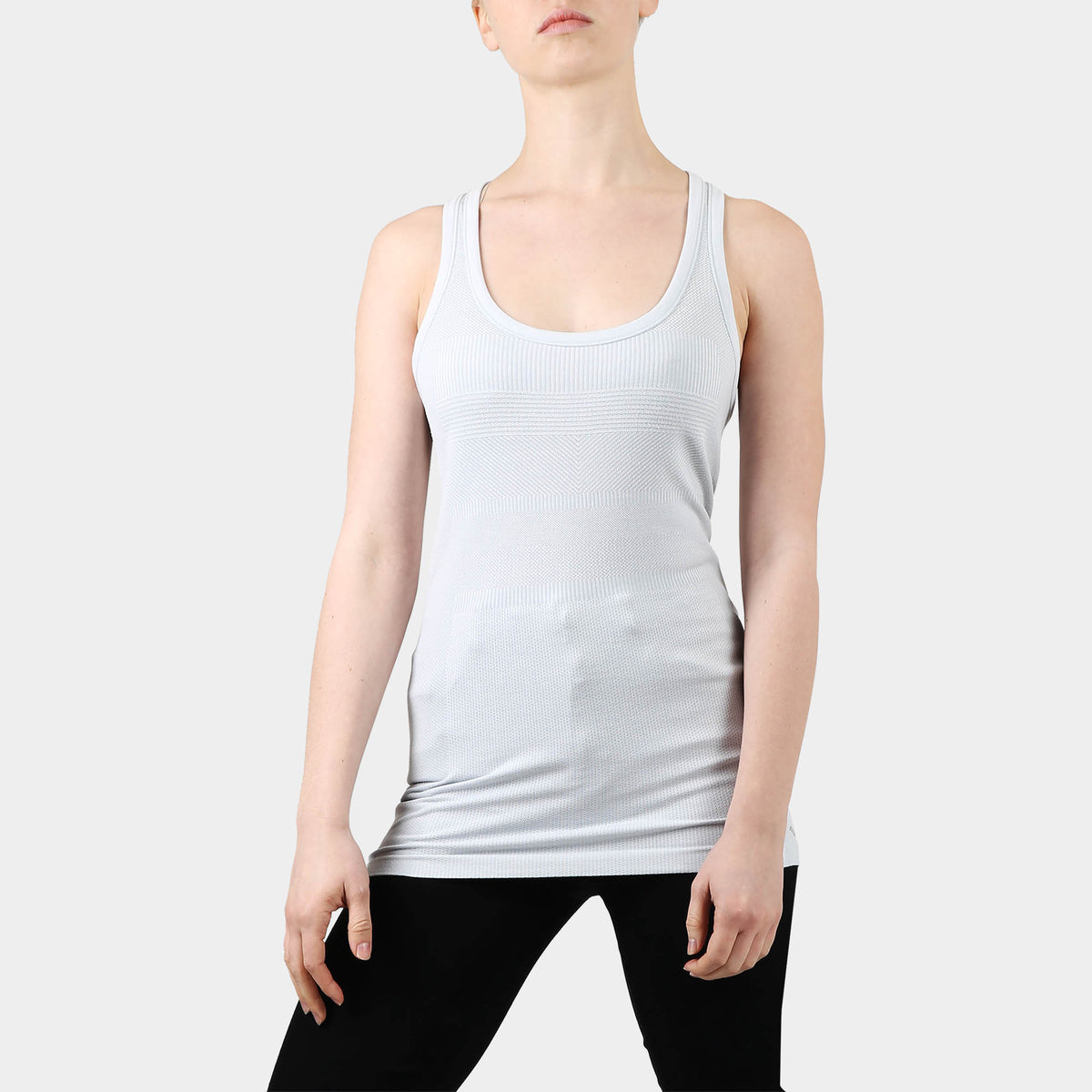 Women’s Active Racerback Tank in racer back_racerback bra_racerback tank_racerback tank top_racerback top_lace racerback bra_plus size racerback tank_swiftly tech racerback_Heather