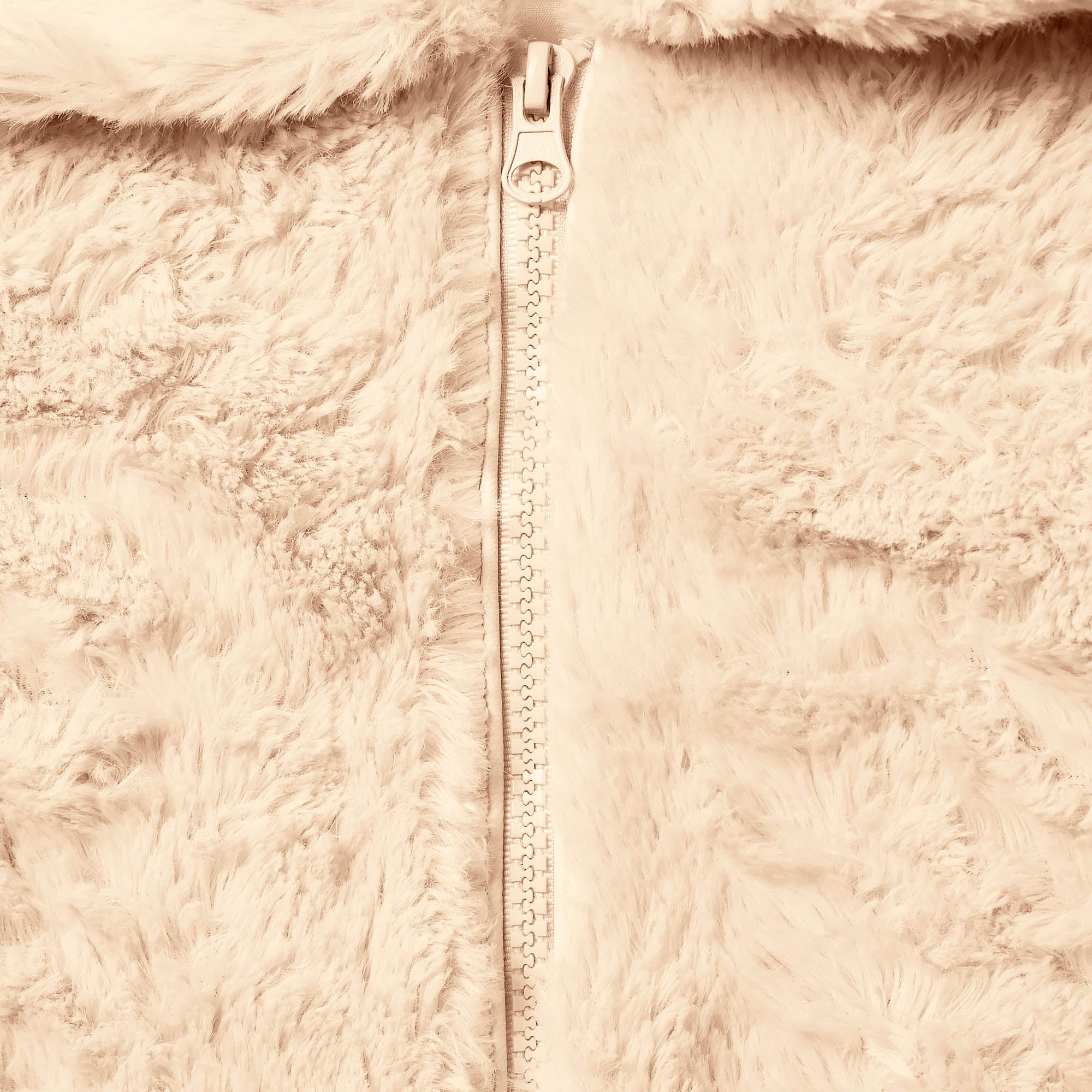 Women's Fur Zip-Up Hoodie - Hoodies & Sweatshirts | Hat and Beyond
