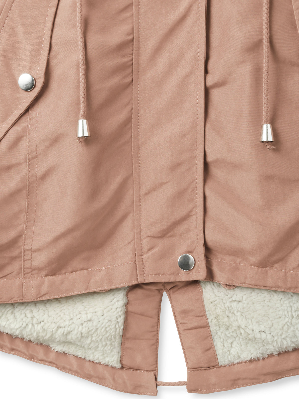 Women’s Sherpa-Lined Hooded Anorak Jacket in womens_sherpa_lined_anorak_jacket_lightweight_cargo_military_parka_ski_coat_parka_jacket_hood_faux_fur_hooded_nuage_quilted_puffer_coat