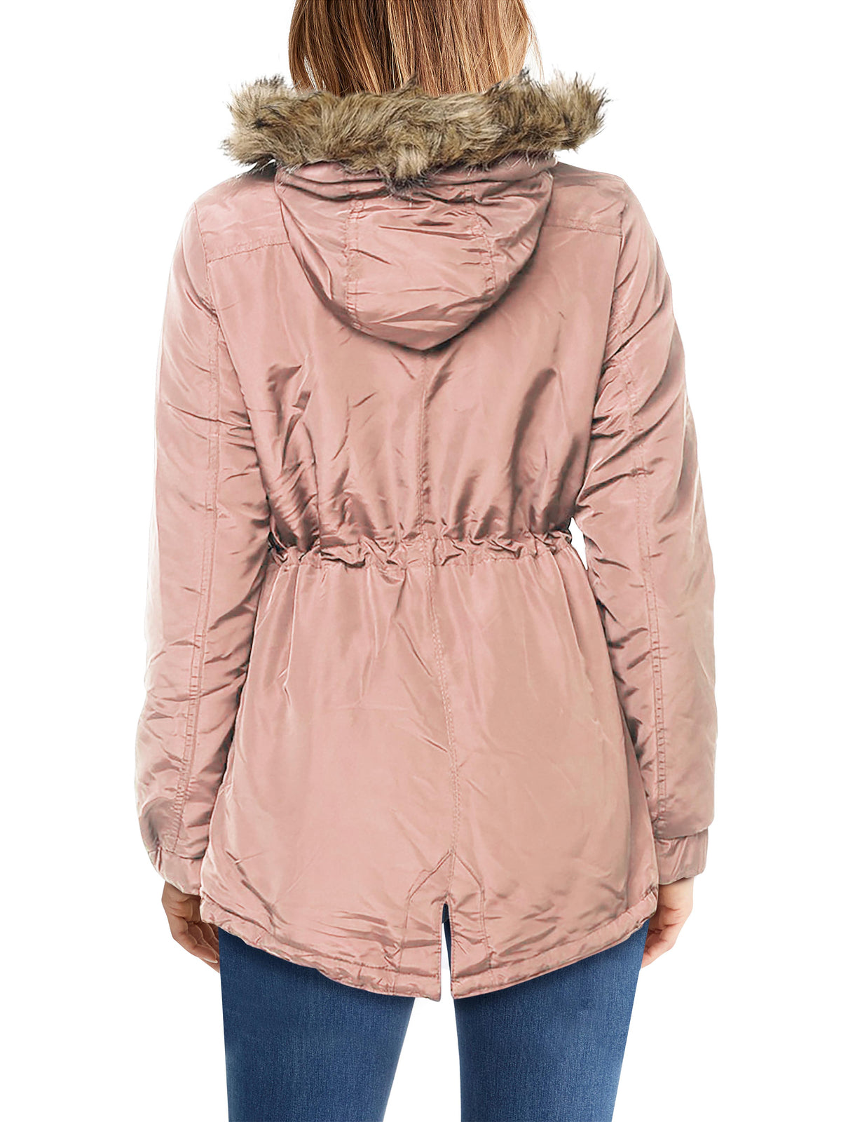 Women’s Sherpa-Lined Hooded Anorak Jacket in womens_sherpa_lined_anorak_jacket_lightweight_cargo_military_parka_ski_coat_parka_jacket_hood_faux_fur_hooded_nuage_quilted_puffer_coat