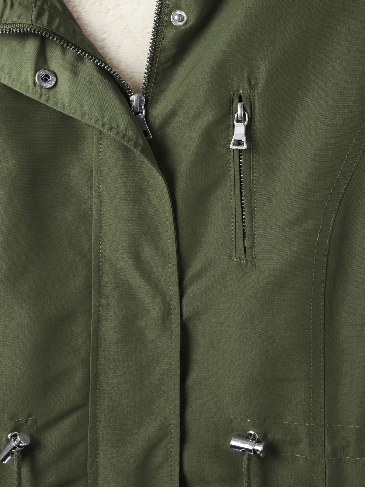 Women’s Sherpa-Lined Hooded Anorak Jacket in womens_sherpa_lined_anorak_jacket_lightweight_cargo_military_parka_ski_coat_parka_jacket_hood_faux_fur_hooded_nuage_quilted_puffer_coat