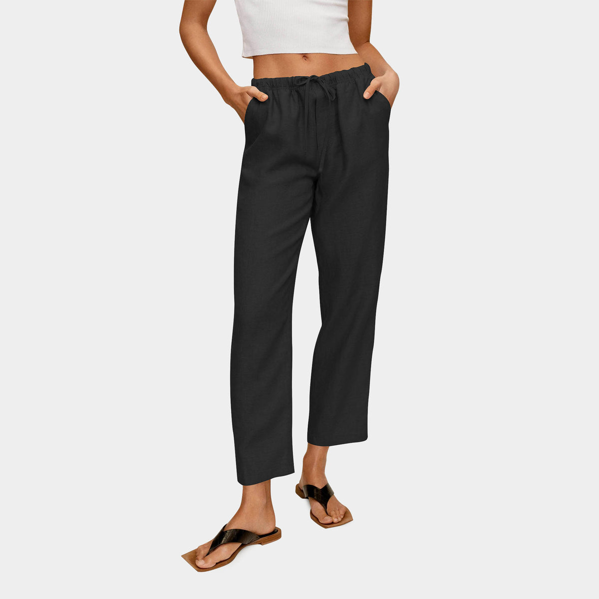 Women’s Beach Cover Linen Pants in womens_linen pants_linen_trousers_work at home_remote_formal business_casual_missy_old navy_wide leg_plus size_petite_linen_blend pants_cotton_ma