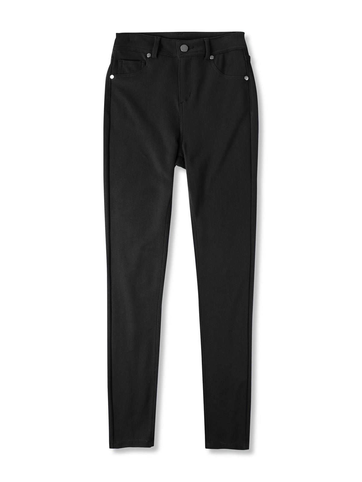 Women’s High Waisted Compression Stretch Jean Leggings Jeggings in Black - Hat and Beyond stretch leggings