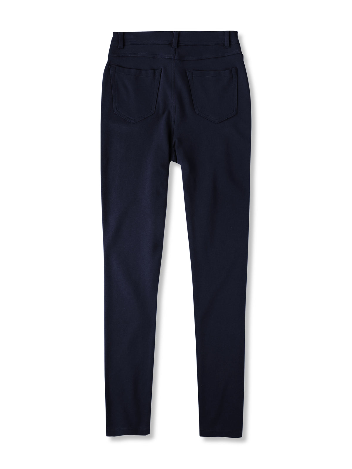 Women’s High Waisted Compression Stretch Jean Leggings Jeggings in Navy - Hat and Beyond stretch leggings