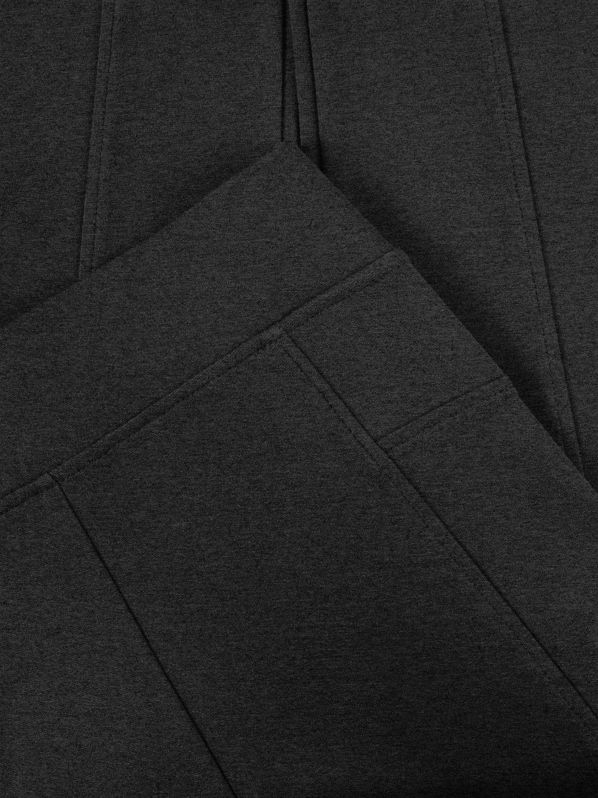 Women’s Compression Waist Squat Proof Exercise Leggings in Gray/Black - Hat and Beyond stretch leggings