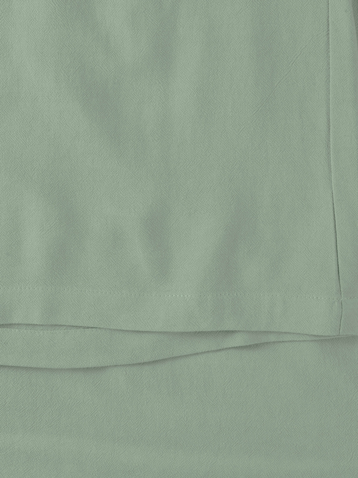 Women’s Capri Beach Cover Linen Pants in Olive - Hat and Beyond linen pants