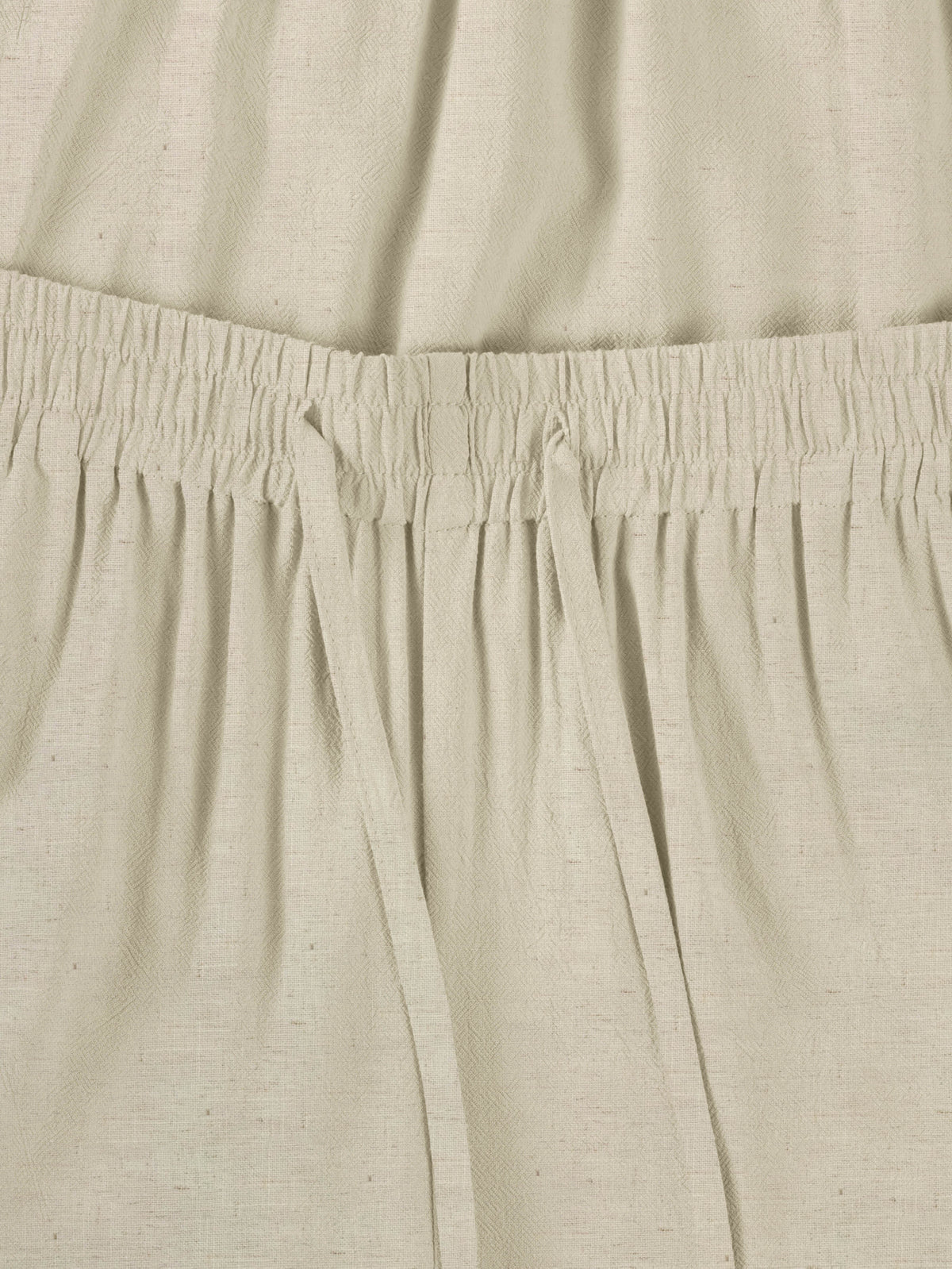 Women’s Capri Beach Cover Linen Pants in Natural Linen - Hat and Beyond linen pants