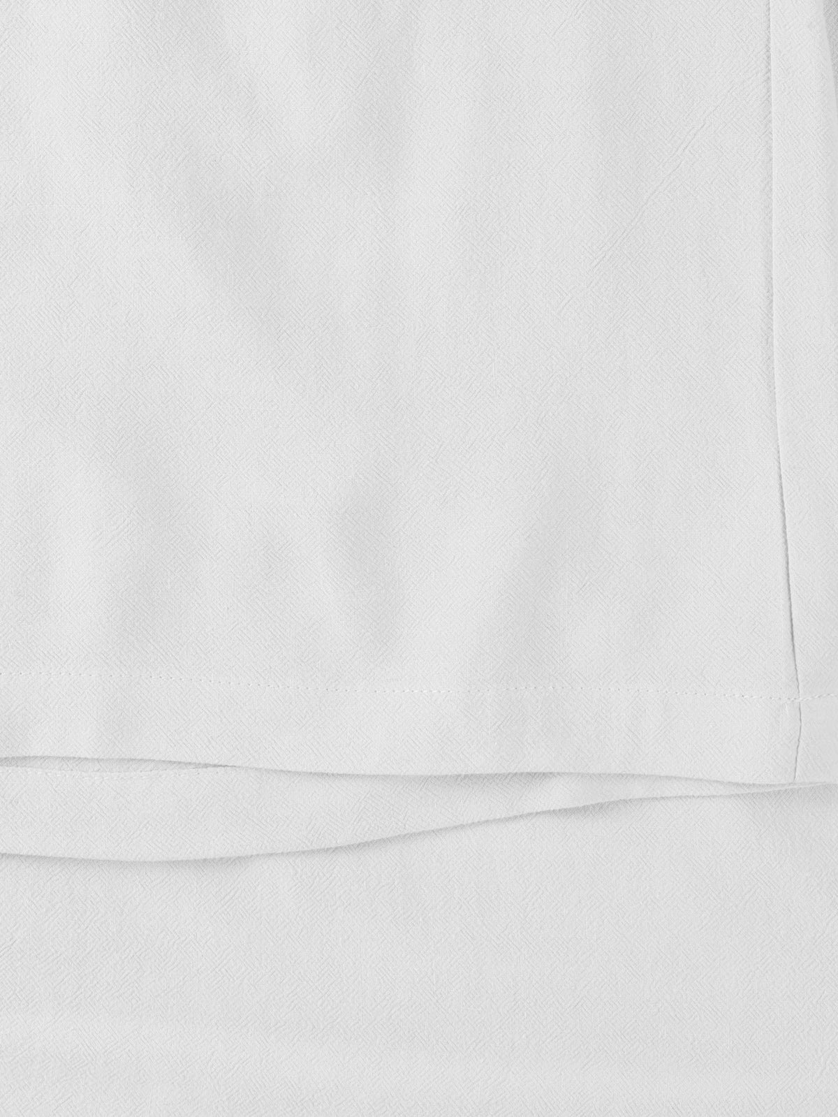 Women’s Capri Beach Cover Linen Pants in White - Hat and Beyond linen pants