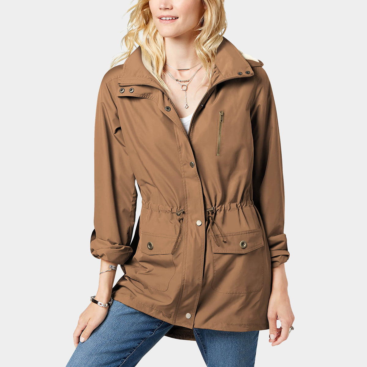 Women’s Fur Lined Coat in fur coat_faux fur coat_faux fur jacket_fur jacket_fluffy jacket_winter coats_overcoat_women’s winter coats_coats for women_Camel - Hat and Beyond blank ap