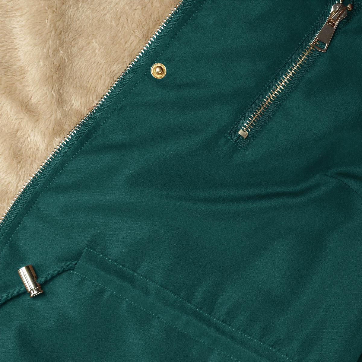 Women’s Fur Lined Coat in fur coat_faux fur coat_faux fur jacket_fur jacket_fluffy jacket_winter coats_overcoat_women’s winter coats_coats for women_Teal - Hat and Beyond blank app