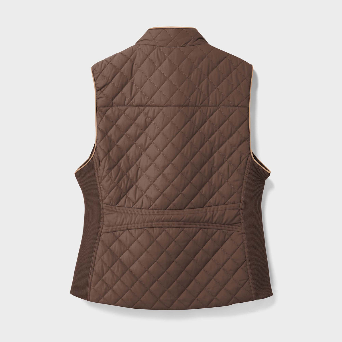 Women’s Vest in women vest_women puffer vest_sweater vest women_sweat vest for women_ladies vests_women's dressy vests_women fashion vest_Brown - Hat and Beyond blank apparel
