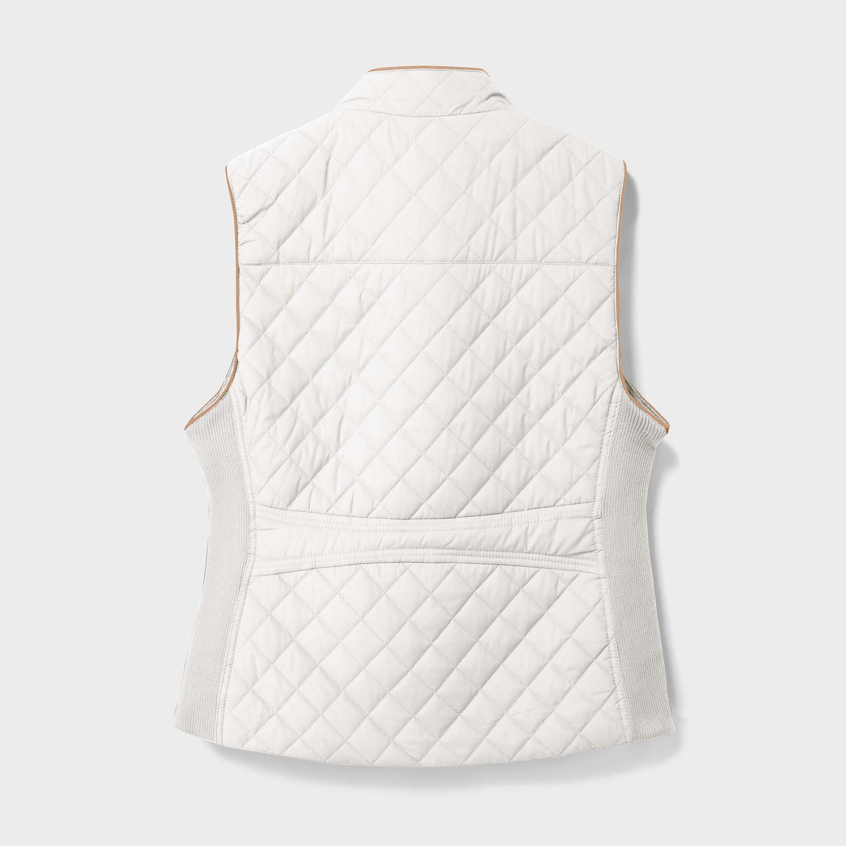 Women’s Vest in women vest_women puffer vest_sweater vest women_sweat vest for women_ladies vests_women's dressy vests_women fashion vest_White - Hat and Beyond blank apparel