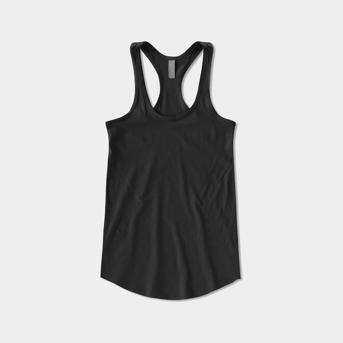 Women’s Racerback Tank Top in tank top_tank tops for women_racerback tank_workout tank tops_muscle tee_plus size tank tops_racerback tank tops_hot women in tank tops_Black - Hat an