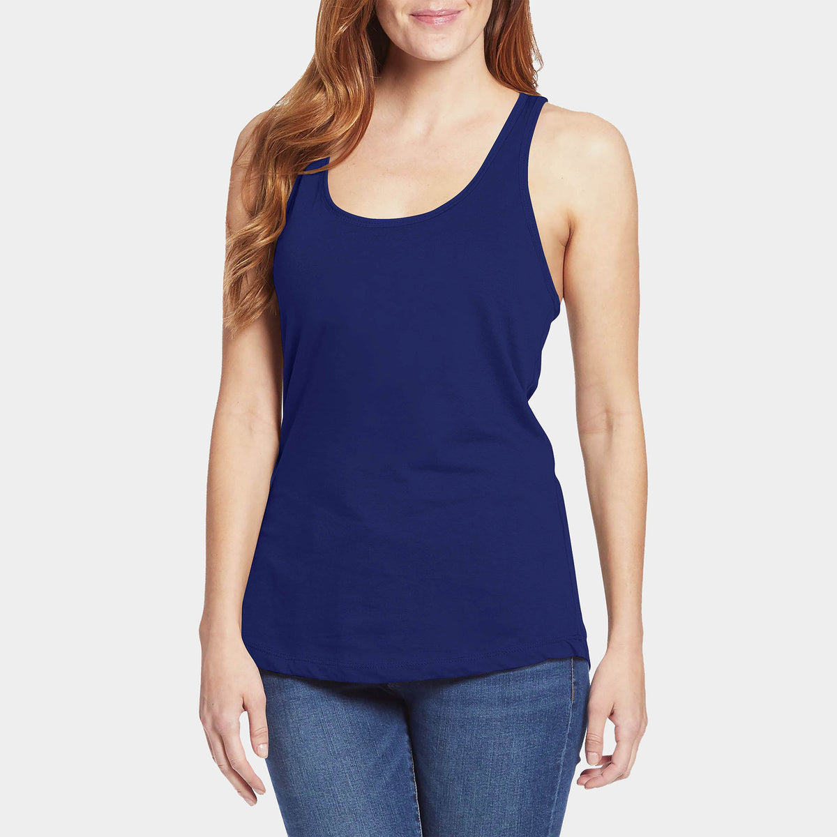 Women’s Racerback Tank Top in tank top_tank tops for women_racerback tank_workout tank tops_muscle tee_plus size tank tops_racerback tank tops_hot women in tank tops_Blue Depths - 