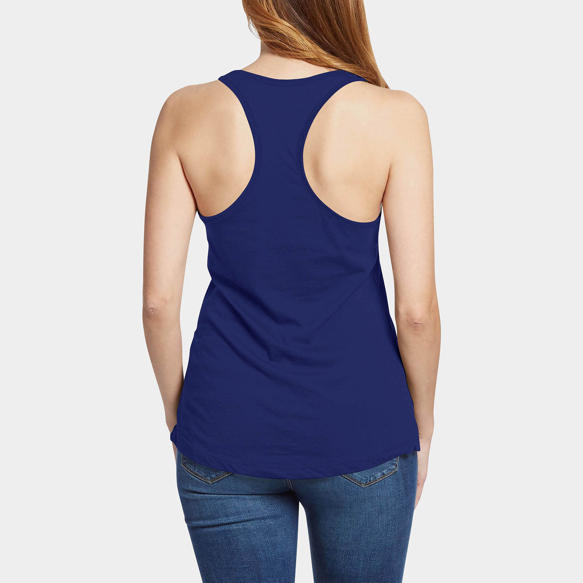 Women’s Racerback Tank Top in tank top_tank tops for women_racerback tank_workout tank tops_muscle tee_plus size tank tops_racerback tank tops_hot women in tank tops_Blue Depths - 