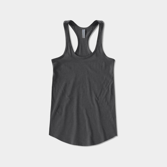 Women’s Racerback Tank Top in tank top_tank tops for women_racerback tank_workout tank tops_muscle tee_plus size tank tops_racerback tank tops_hot women in tank tops_Charcoal - Hat