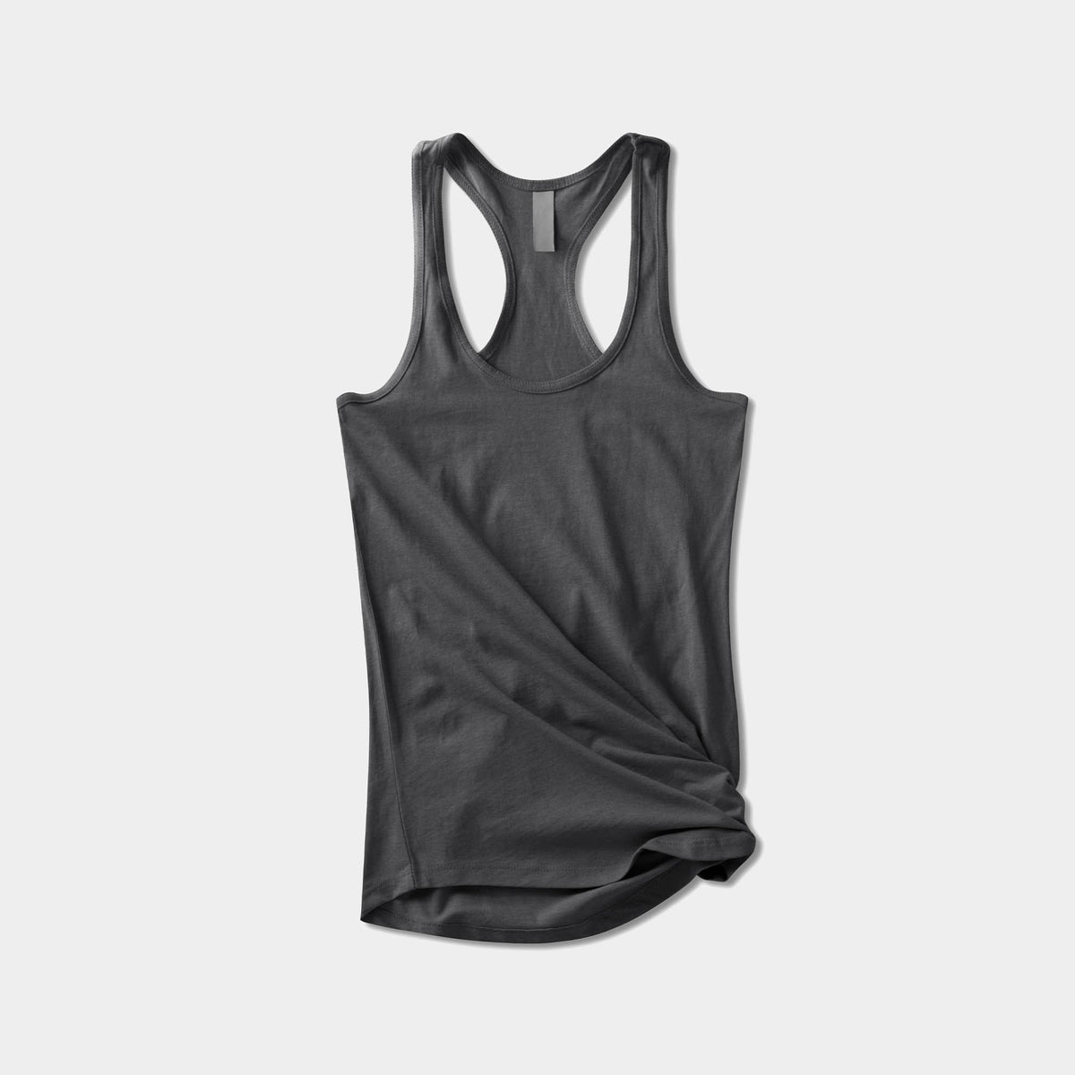 Women’s Racerback Tank Top in tank top_tank tops for women_racerback tank_workout tank tops_muscle tee_plus size tank tops_racerback tank tops_hot women in tank tops_Charcoal - Hat