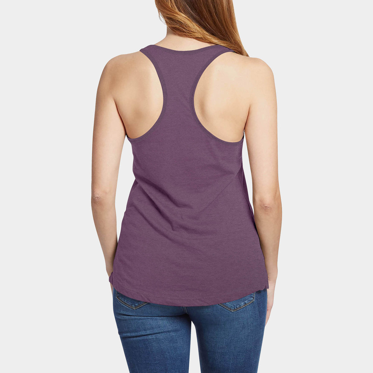 Women’s Racerback Tank Top in tank top_tank tops for women_racerback tank_workout tank tops_muscle tee_plus size tank tops_racerback tank tops_hot women in tank tops_Fig Purple Hea