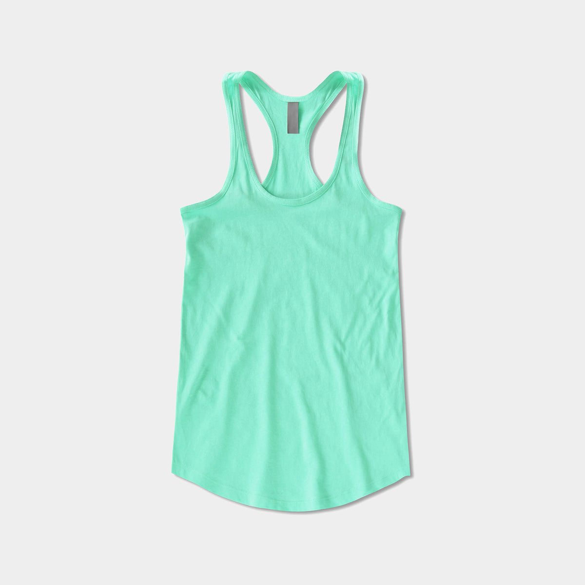 Women’s Racerback Tank Top in tank top_tank tops for women_racerback tank_workout tank tops_muscle tee_plus size tank tops_racerback tank tops_hot women in tank tops_Mint - Hat and
