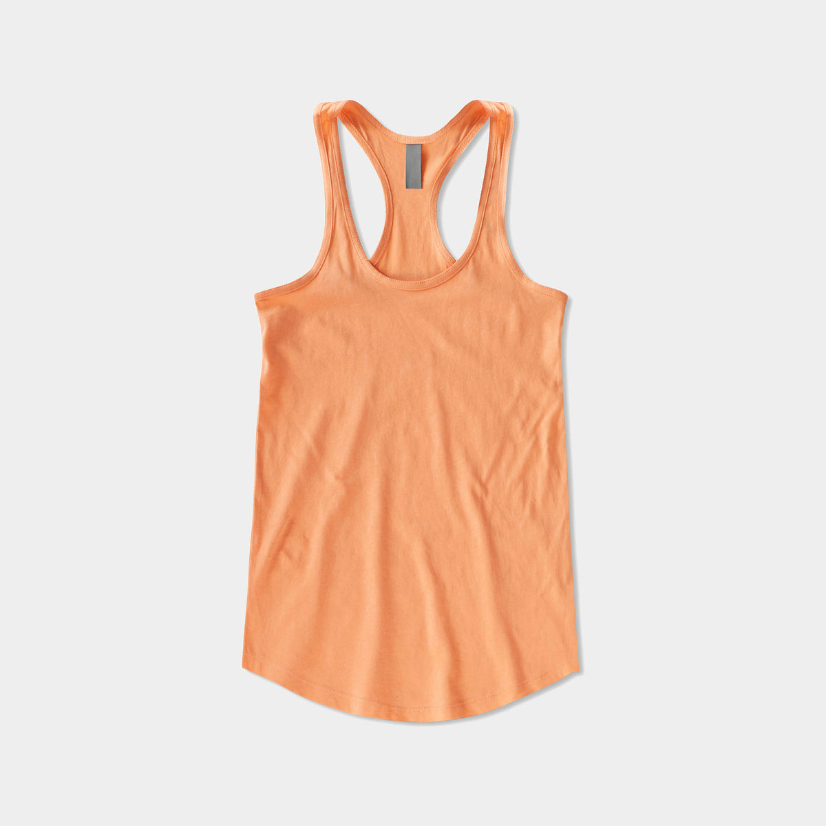 Women’s Racerback Tank Top in tank top_tank tops for women_racerback tank_workout tank tops_muscle tee_plus size tank tops_racerback tank tops_hot women in tank tops_Peach - Hat an