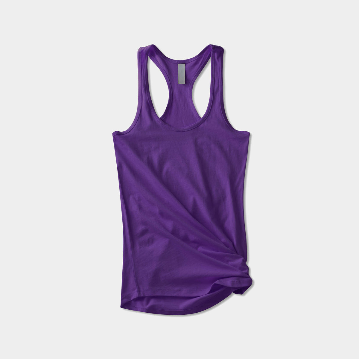 Women’s Racerback Tank Top in tank top_tank tops for women_racerback tank_workout tank tops_muscle tee_plus size tank tops_racerback tank tops_hot women in tank tops_Purple - Hat a