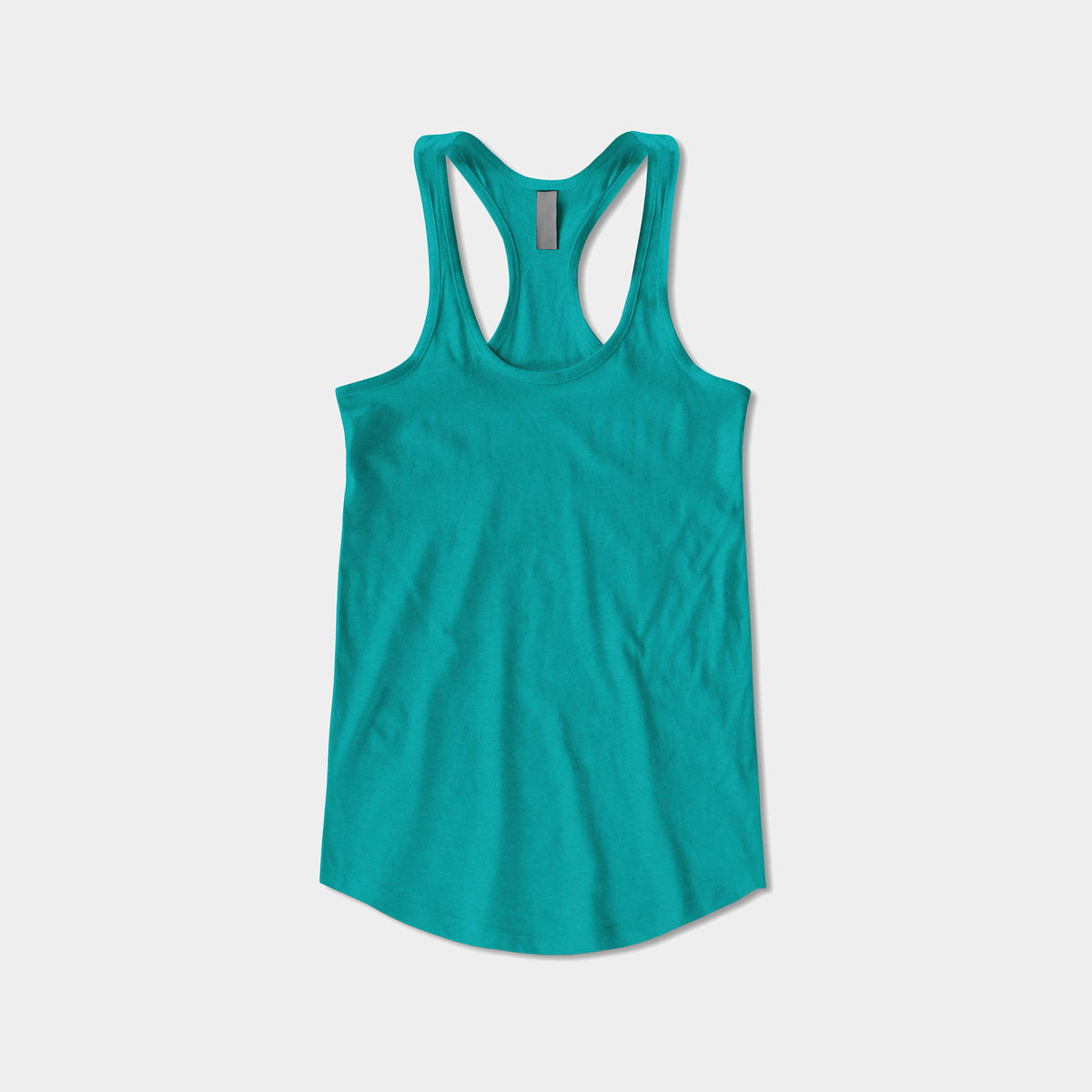 Women’s Racerback Tank Top in tank top_tank tops for women_racerback tank_workout tank tops_muscle tee_plus size tank tops_racerback tank tops_hot women in tank tops_Teal Blue Heat