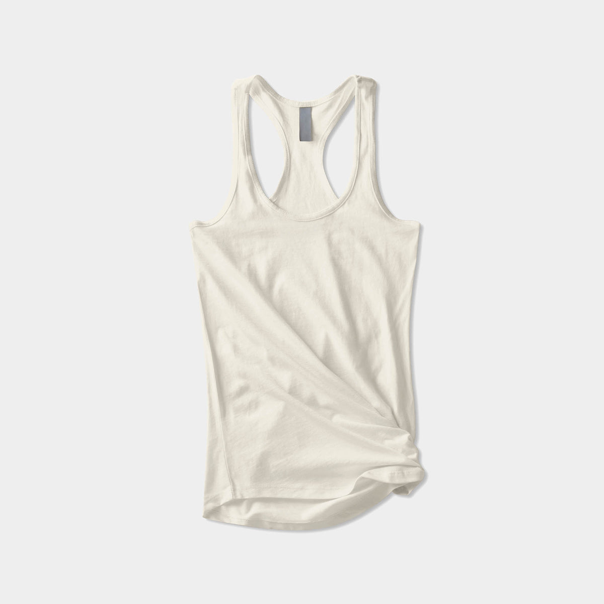 Women’s Racerback Tank Top in tank top_tank tops for women_racerback tank_workout tank tops_muscle tee_plus size tank tops_racerback tank tops_hot women in tank tops_Vintage White 