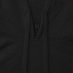 french terry hoodie_french terry sweatshirt_terry hoodie_terry sweatshirt_j crew french terry hoodie_women hoodie_cropped hoodie_sweatshirts for women_Black