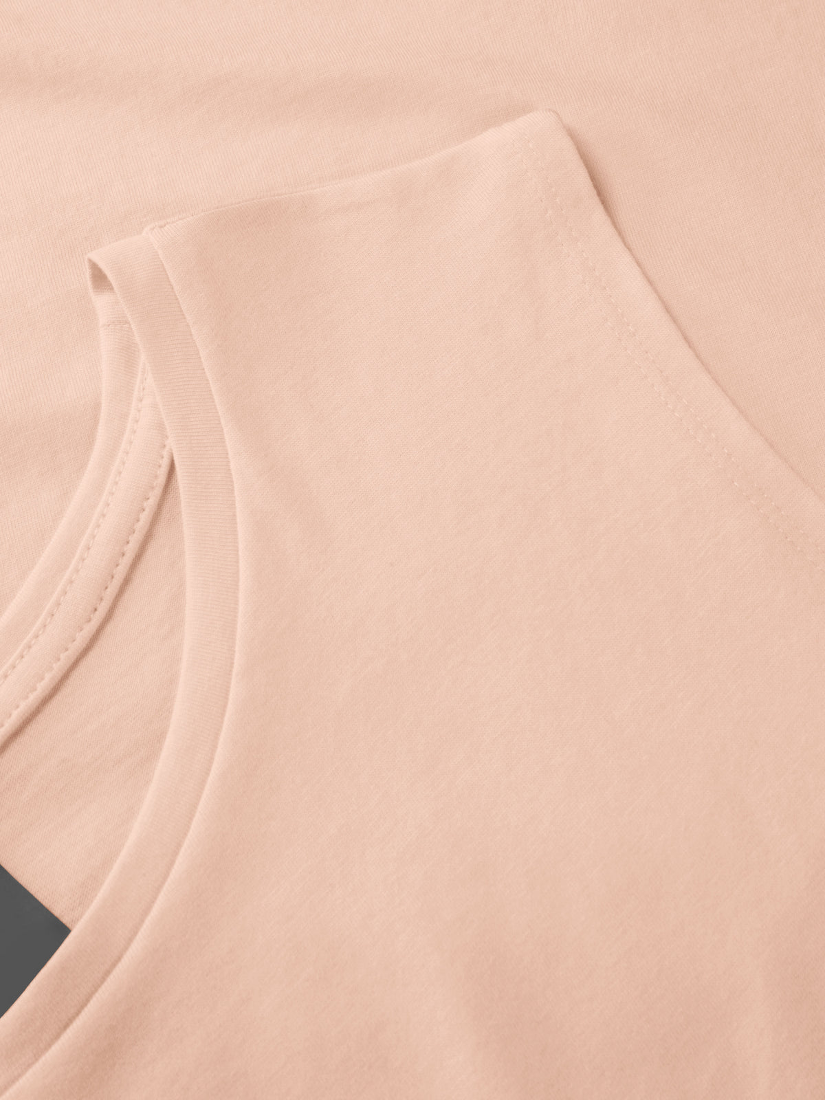 Women’s Premium Cotton Modal Tank Top Round Bottom in Nude Pink - Hat and Beyond tank top