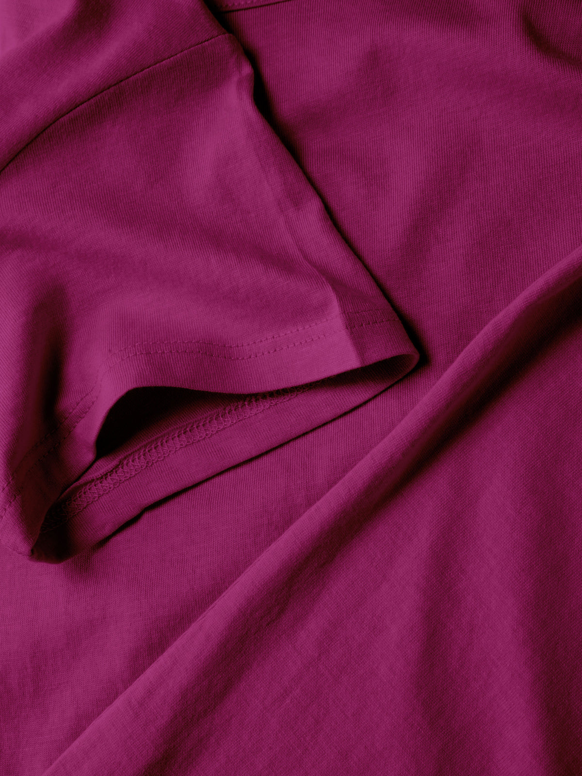 Women’s Scoop Neck Longline Tee Round Bottom T Short Sleeve Modal Shirts in Boysenberry - Hat and Beyond blank tee