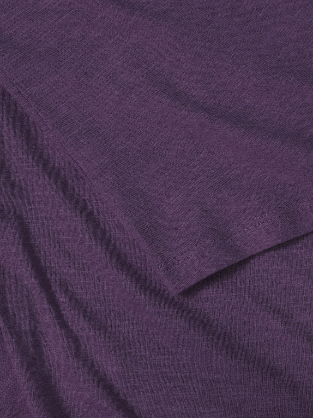 Women’s Lightweight Hipster Round Bottom Short Sleeve Tunic T Shirt in Fig Purple Heather - Hat and Beyond blank tee