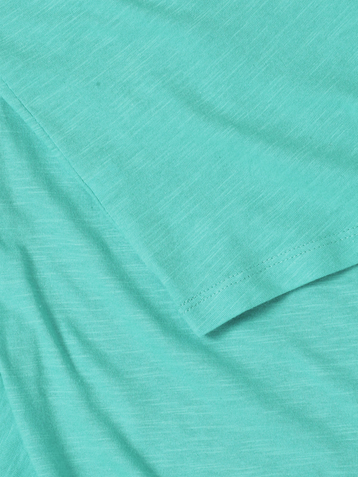 Women’s Lightweight Hipster Round Bottom Short Sleeve Tunic T Shirt in Mint - Hat and Beyond blank tee