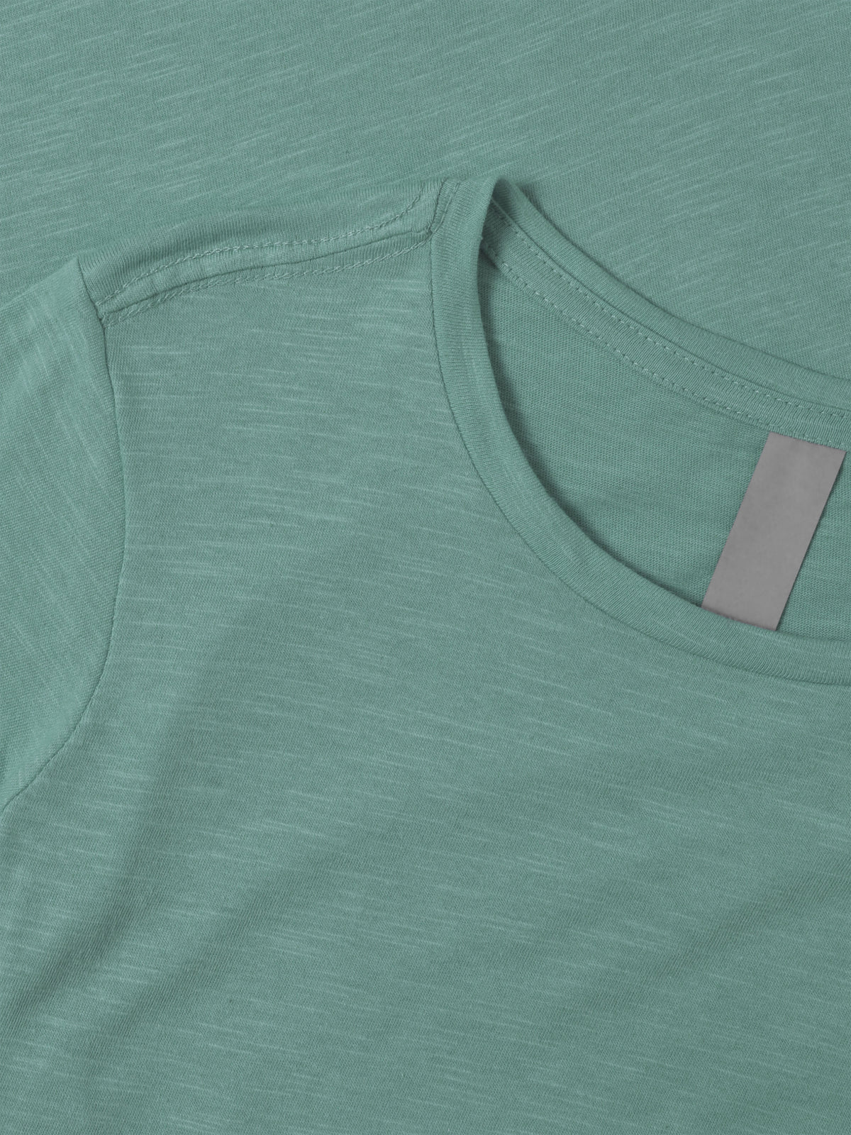 Women’s Lightweight Hipster Round Bottom Short Sleeve Tunic T Shirt in Seafoam - Hat and Beyond blank tee