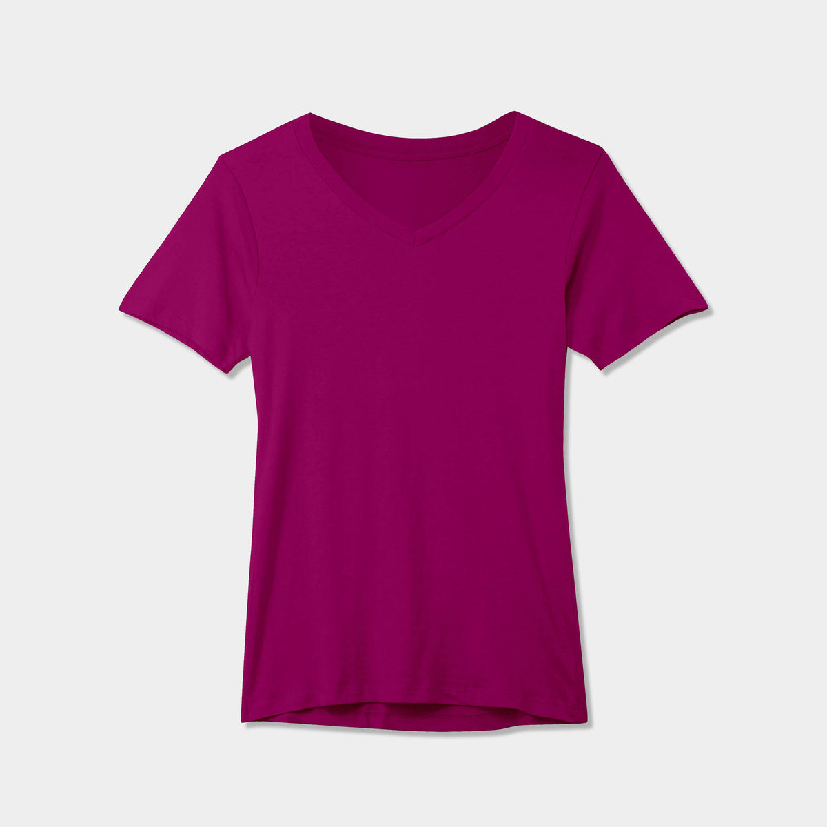 Women’s V-Neck T-Shirts in women v neck_cotton_summer_tshirt_custom_supreme_printing_design_quality_stylish_premium vneck_soft_high_workout_yoga_pilates_women_girls_girl_blend_poly