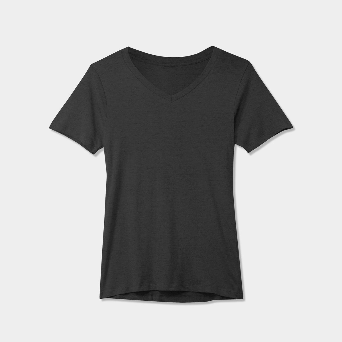 Women’s V-Neck T-Shirts in women v neck_cotton_summer_tshirt_custom_supreme_printing_design_quality_stylish_premium vneck_soft_high_workout_yoga_pilates_women_girls_girl_blend_poly