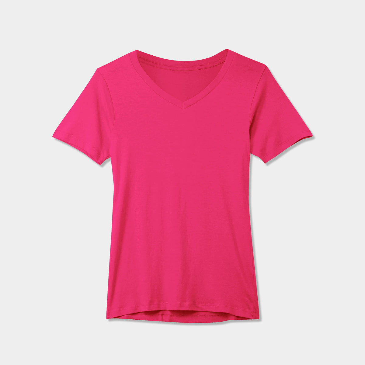 Women’s V-Neck T-Shirts in women v neck_cotton_summer_tshirt_custom_supreme_printing_design_quality_stylish_premium vneck_soft_high_workout_yoga_pilates_women_girls_girl_blend_poly