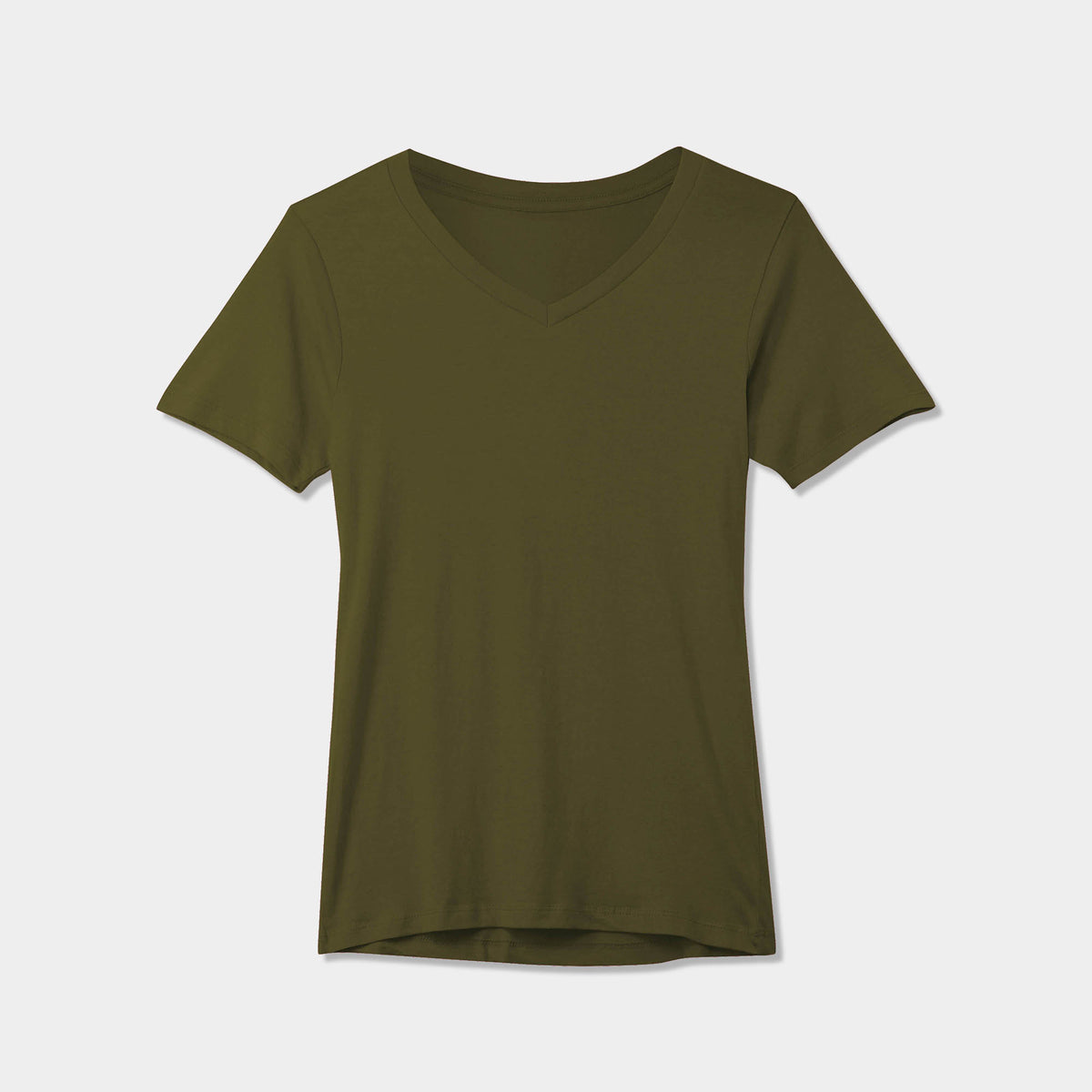 Women’s V-Neck T-Shirts in women v neck_cotton_summer_tshirt_custom_supreme_printing_design_quality_stylish_premium vneck_soft_high_workout_yoga_pilates_women_girls_girl_blend_poly