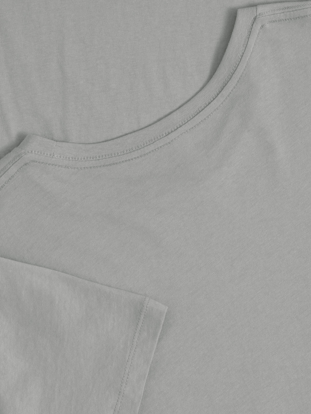 Women’s Basic Essential Soft Cotton Short Sleeve Crew Neck Tee in Bone - Hat and Beyond blank tee