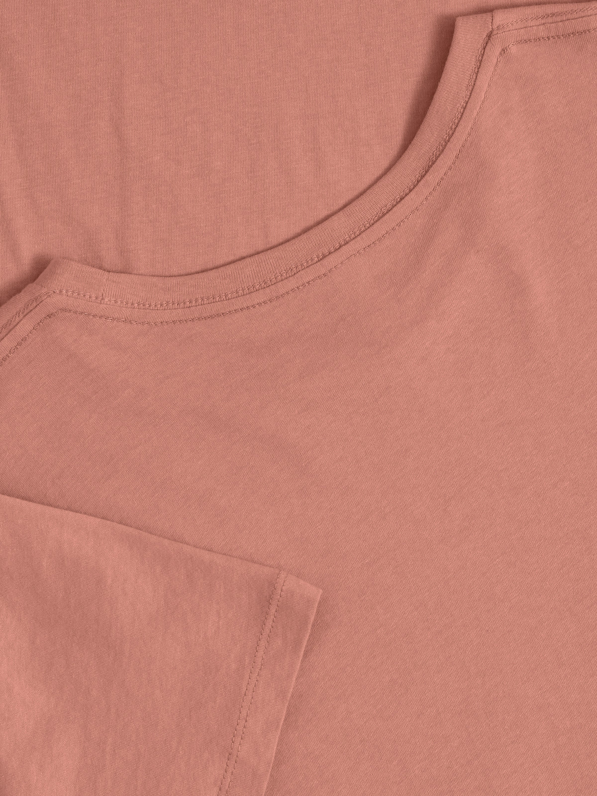 Women’s Basic Essential Soft Cotton Short Sleeve Crew Neck Tee in Dusty Rose - Hat and Beyond blank tee