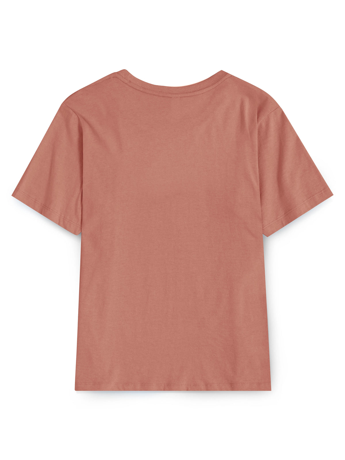 Women’s Basic Essential Soft Cotton Short Sleeve Crew Neck Tee in Dusty Rose - Hat and Beyond blank tee