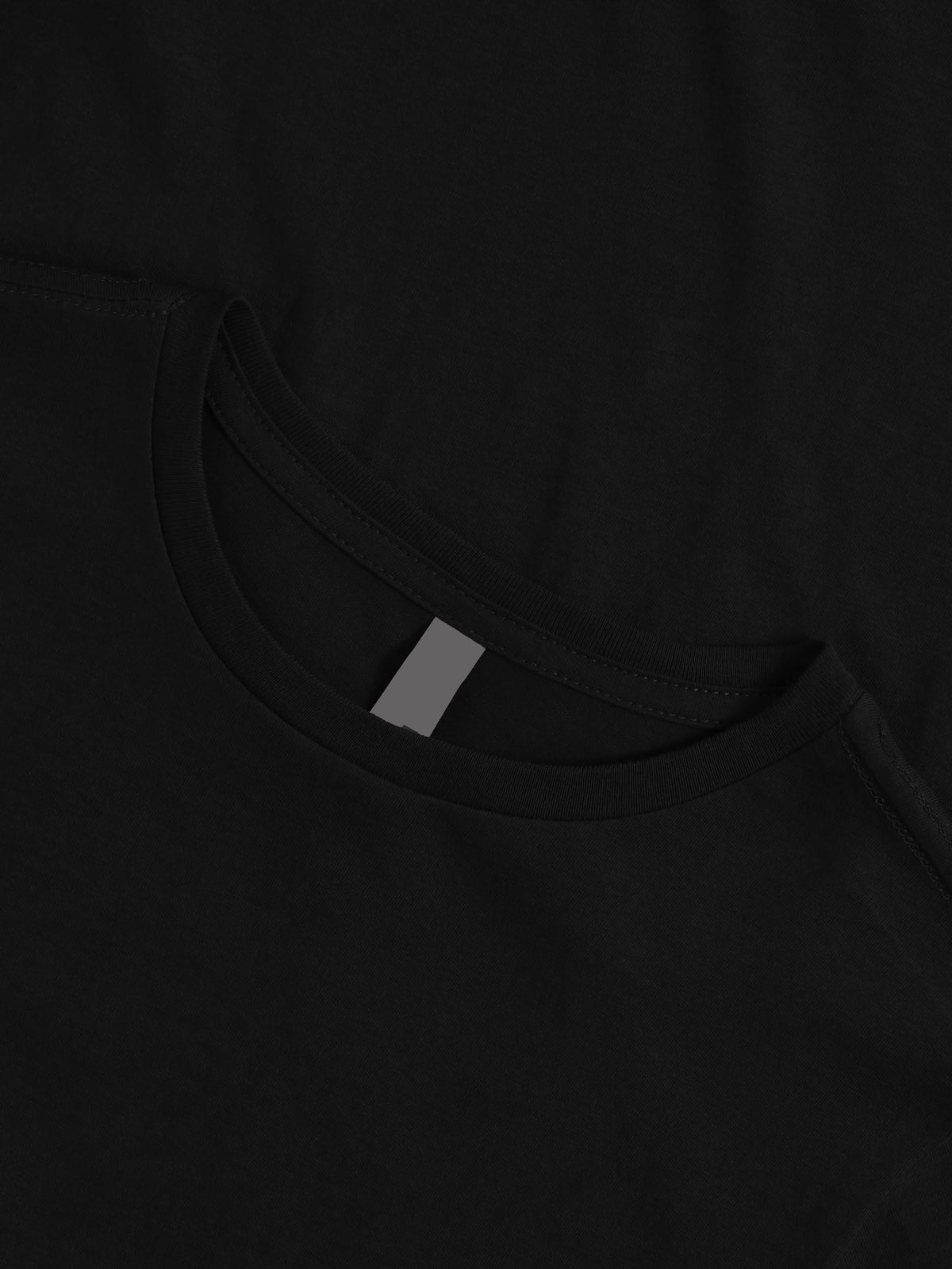 Women’s High-Waist T-Shirt in Black - Hat and Beyond blank tee