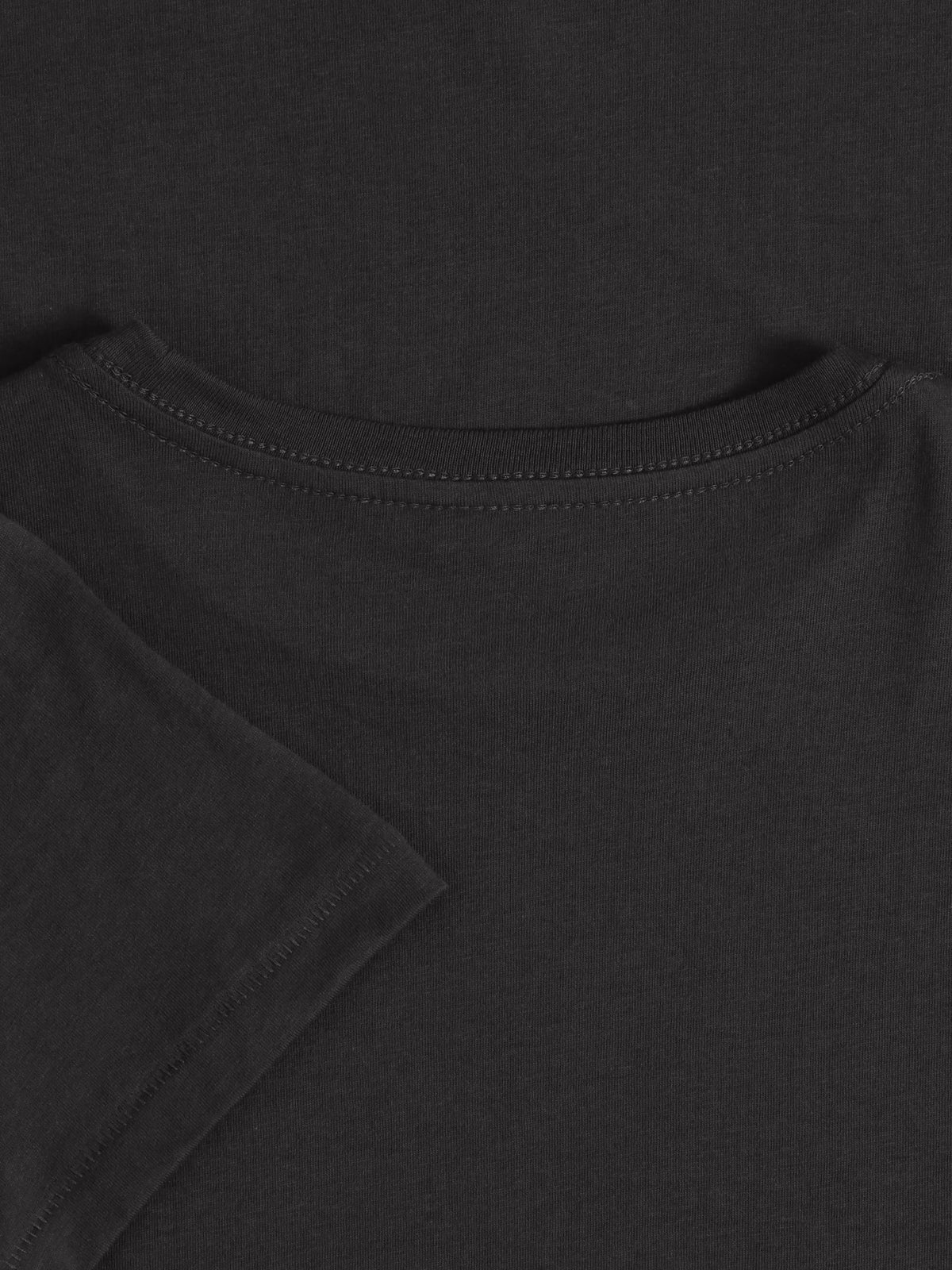 Women’s High-Waist T-Shirt in Vintage Black - Hat and Beyond blank tee