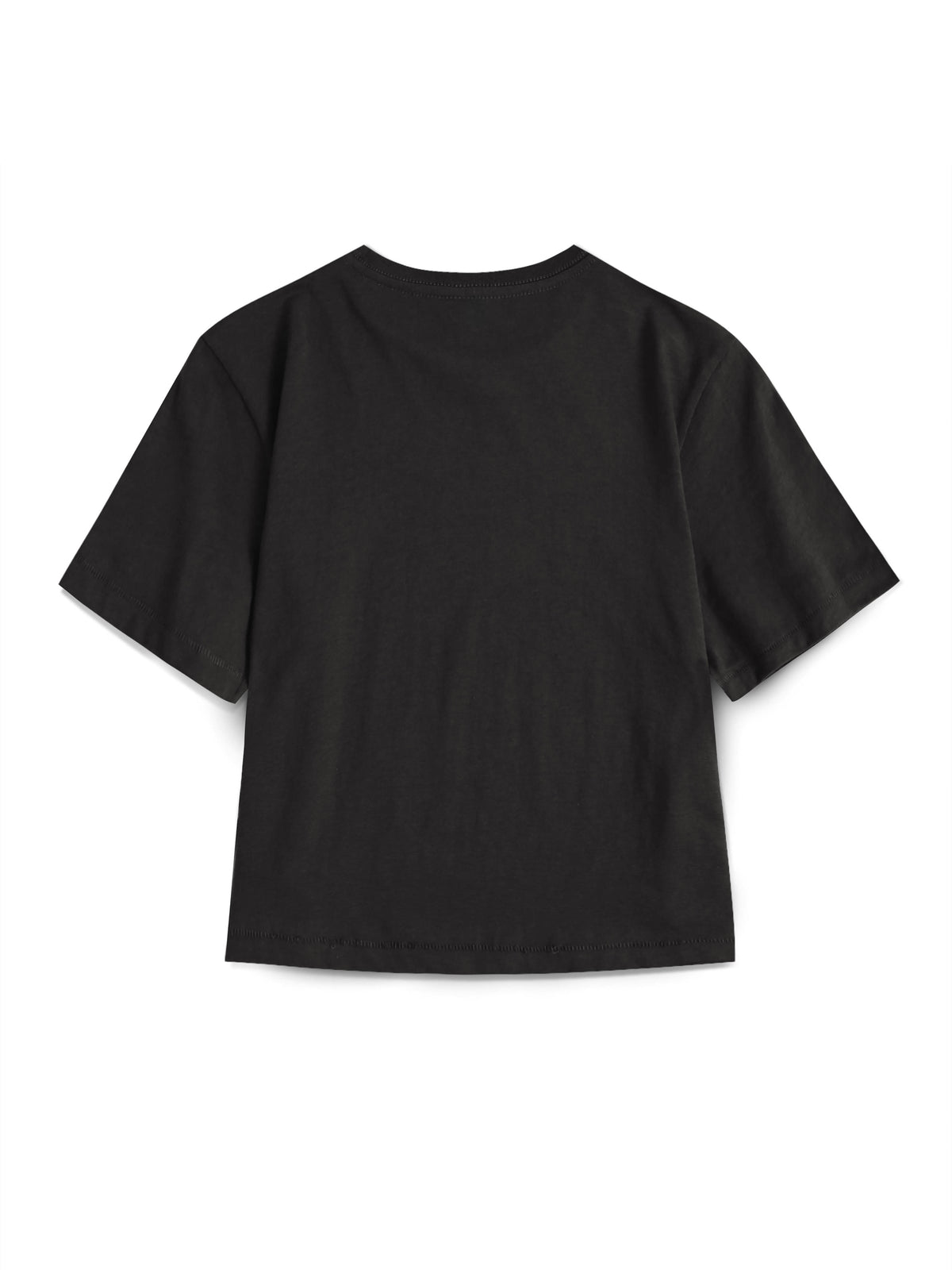 Women’s High-Waist T-Shirt in Vintage Black - Hat and Beyond blank tee