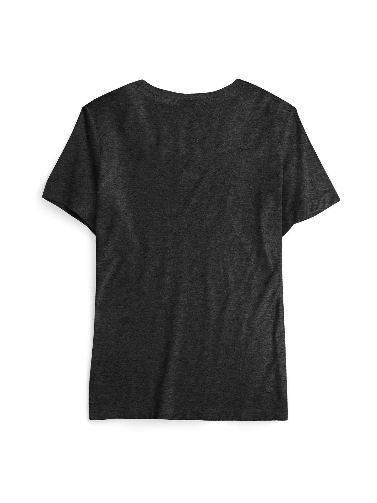 Women’s Lightweight Scoop Neck Short Sleeve T Shirt in Charcoal - Hat and Beyond blank tee