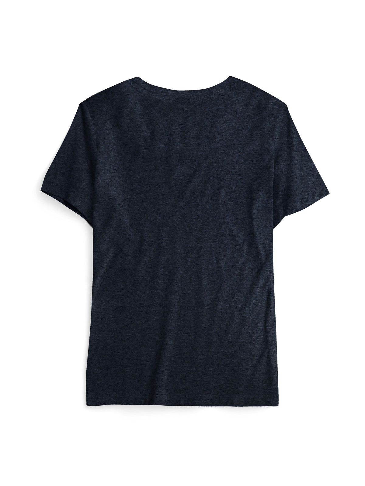 Women’s Lightweight Scoop Neck Short Sleeve T Shirt in Harbor Blue Caviar - Hat and Beyond blank tee