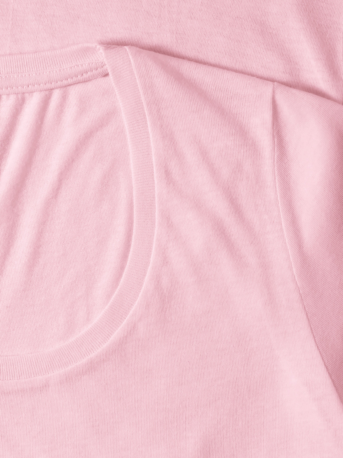 Women’s Lightweight Scoop Neck Short Sleeve T Shirt in Heather Pink - Hat and Beyond blank tee