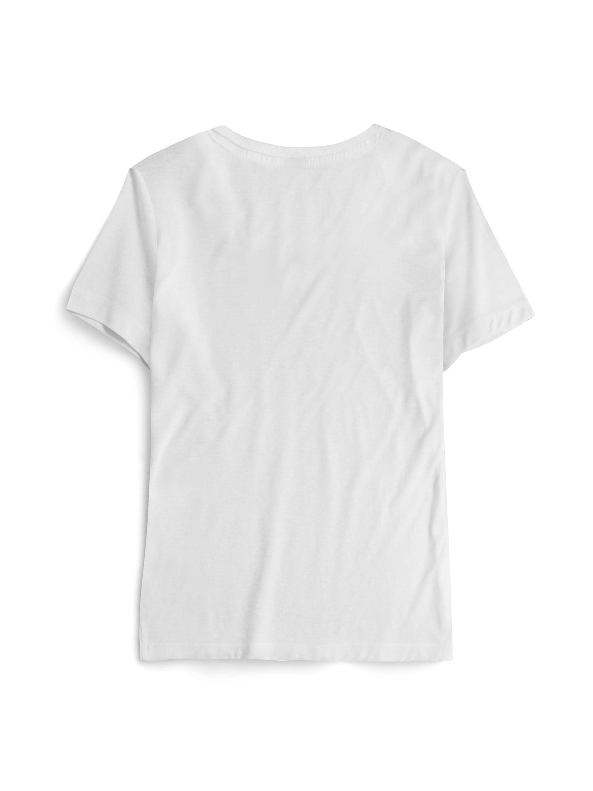 Women’s Lightweight Scoop Neck Short Sleeve T Shirt in White - Hat and Beyond blank tee