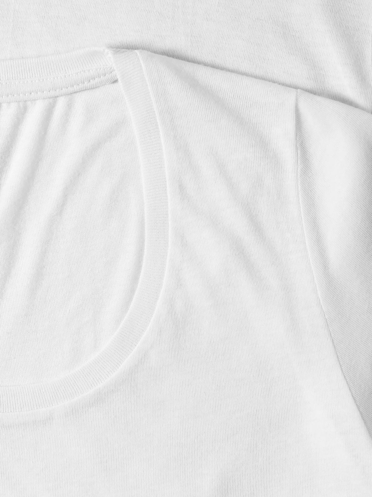 Women’s Lightweight Scoop Neck Short Sleeve T Shirt in White - Hat and Beyond blank tee