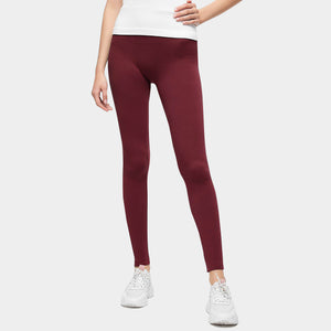 high_waist_inner_soft_lined_waistband_lightweight_yoga_thermal_cozy_comfortable_fashionable_pants_leggins_leggings_spanx_leather_ballet_pilates_polainas_de_las_mujeres_workout_compression_wrinkle_resistant_treggings_best_sexy_jegging_women_girl_girls_womens_spandex_running_winter_squat_thick_cheap_anti_cellulite_pants_sweatpant_sweatpants_ladies_Burgundy