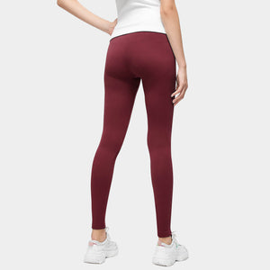 high_waist_inner_soft_lined_waistband_lightweight_yoga_thermal_cozy_comfortable_fashionable_pants_leggins_leggings_spanx_leather_ballet_pilates_polainas_de_las_mujeres_workout_compression_wrinkle_resistant_treggings_best_sexy_jegging_women_girl_girls_womens_spandex_running_winter_squat_thick_cheap_anti_cellulite_pants_sweatpant_sweatpants_ladies_Burgundy